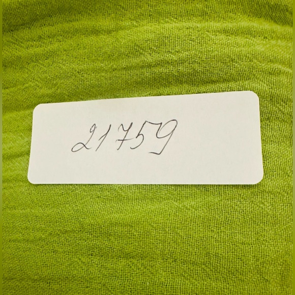 NWT Sundance Pants Women’s L Green Morgana Wide Leg Embroidered Ankle Kiwi - Picture 12 of 12